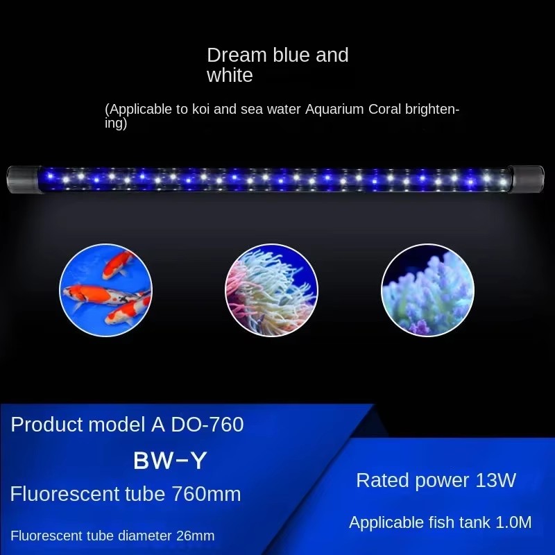 Aquarium Fish Parrot - LED Aquarium Landscape Lamp, Arowana Lamp,