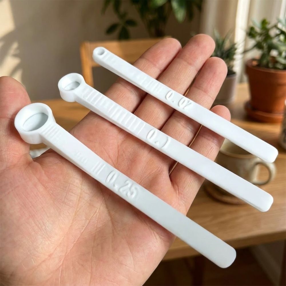 Aquarium Fish Holiday Food - 3Pcs Multi-size Fish Food Measuring Spoon