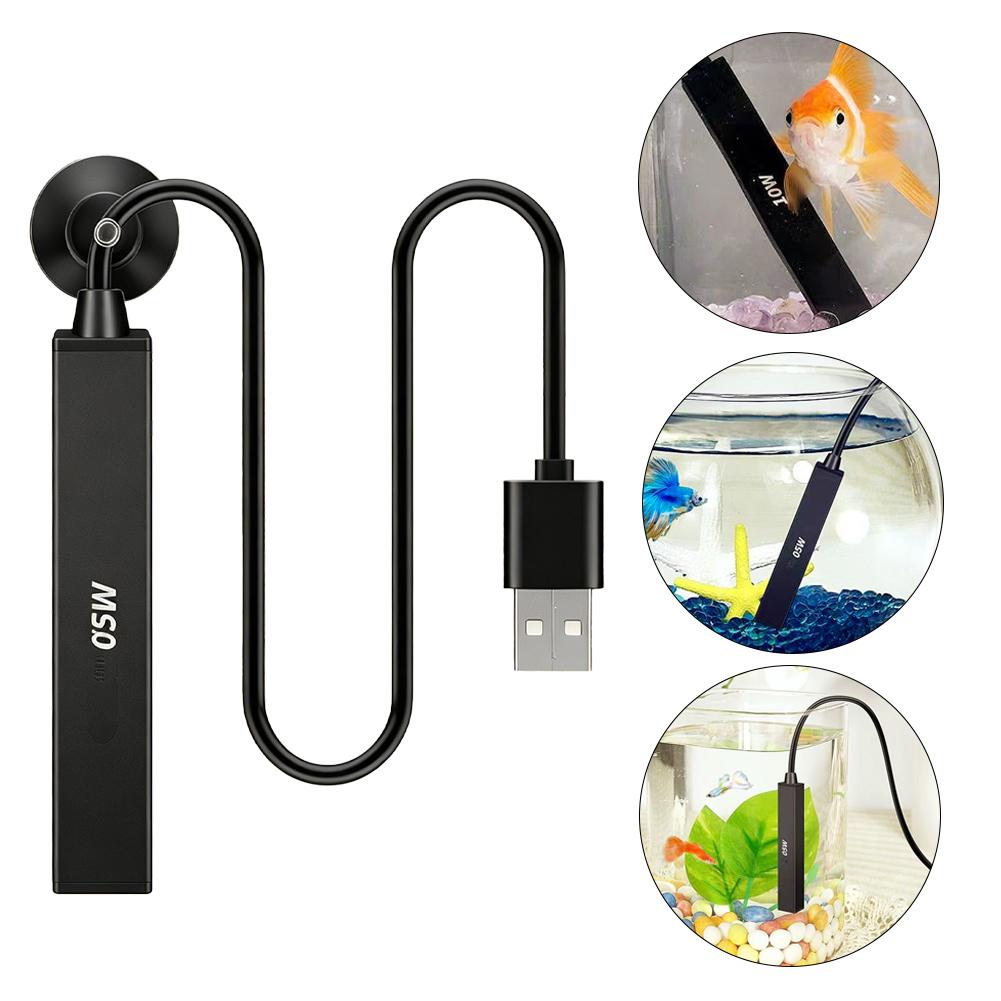 Aquarium Fish Jar - Mini USB Aquarium Heater 5V Automatic