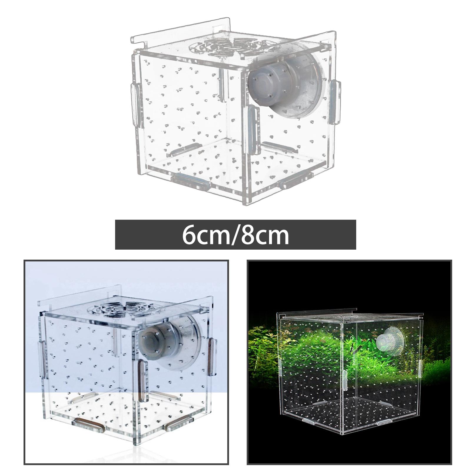 Fish Breeder Box Clear Durable - Aquarium Fish Jar review and price