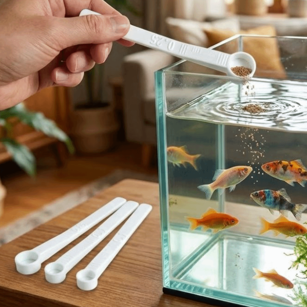 3Pcs Multi-size Fish Food Meas - Aquarium Fish Holiday Food review and price