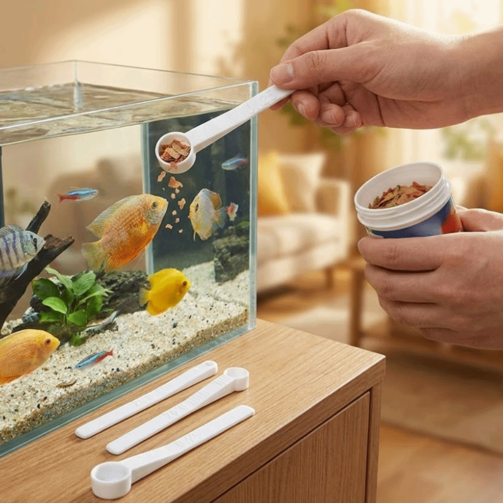 3Pcs Multi-size Fish Food Meas - Aquarium Fish Holiday Food review and price