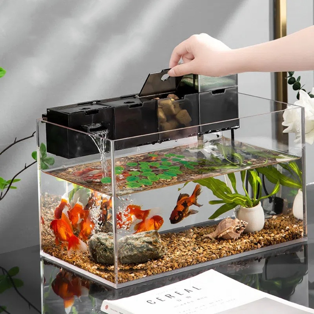 Three-in-one External Aquarium - Aquarium Fish Jar review and price