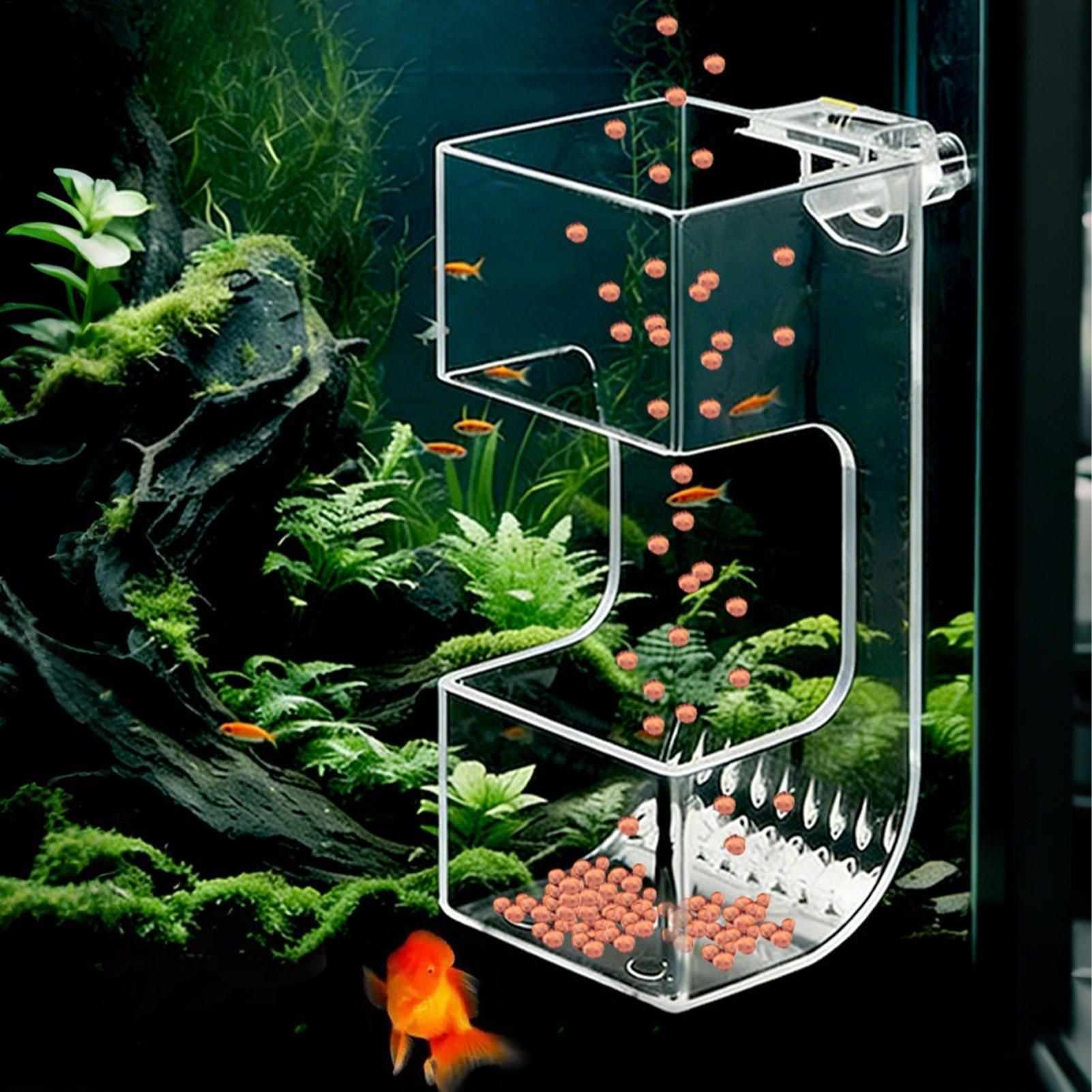 Aquarium Fish Feeder Box Trans - Aquarium Fish Holiday Food review and price
