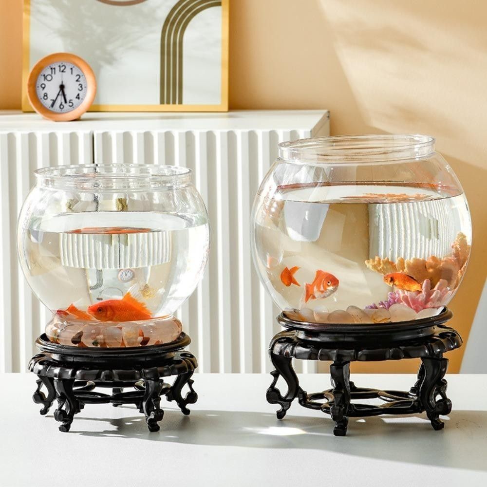 New Transparent Fish Tank Roun - Aquarium Fish Jar review and price