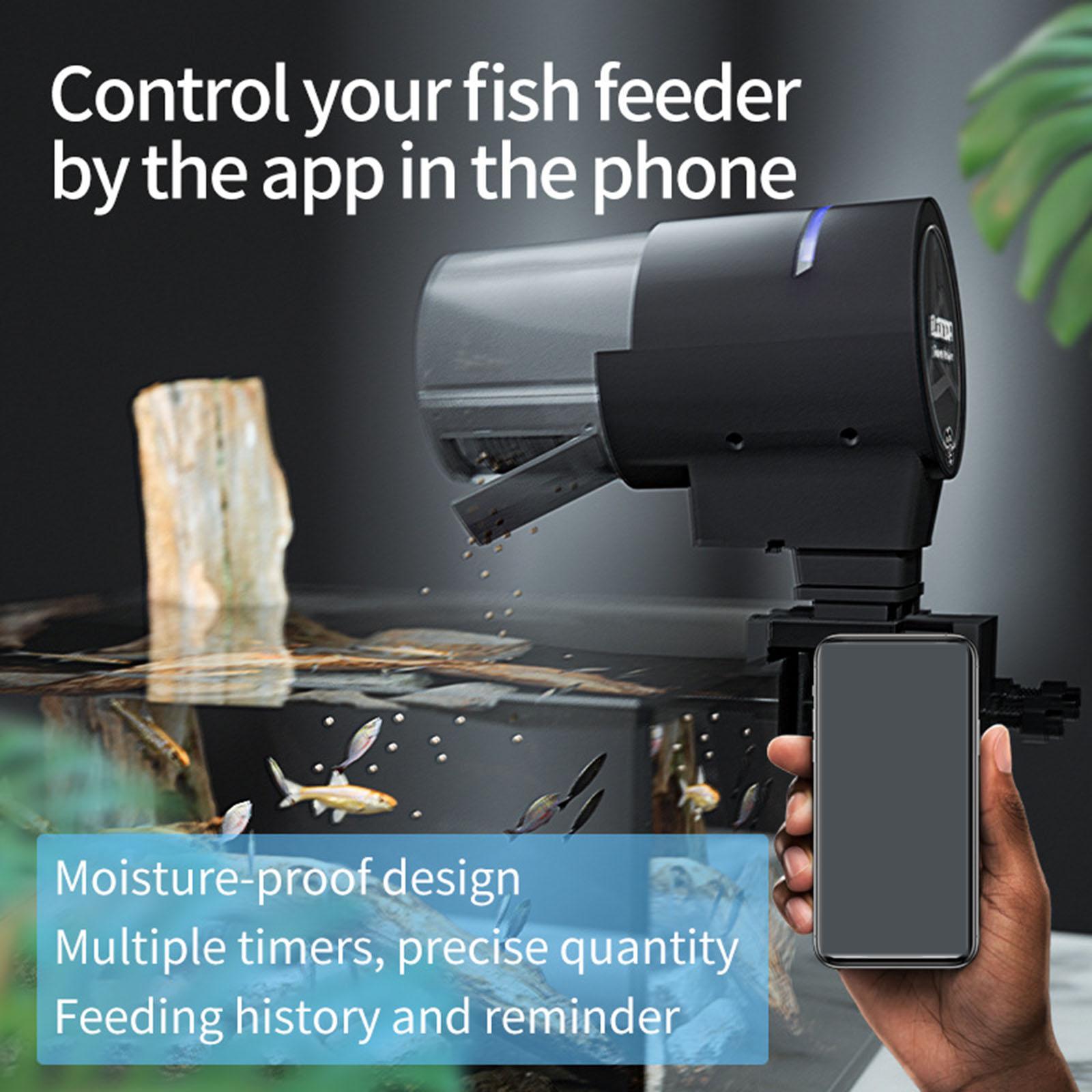 Large Capacity WiFi Automatic  - Aquarium Fish Holiday Food review and price