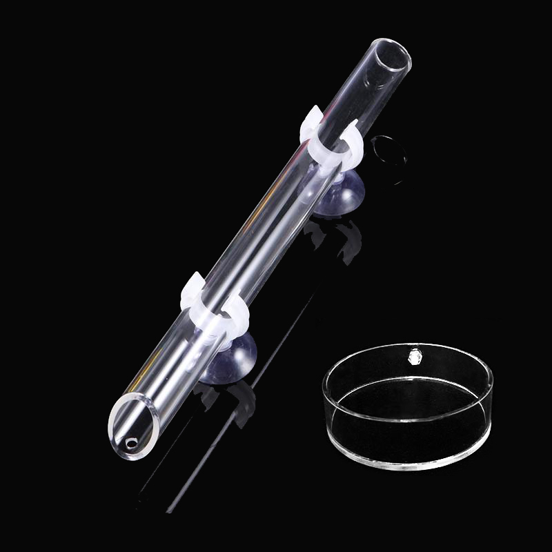 1Pcs Acrylic Aquarium Feeder T - Aquarium Fish Holiday Food review and price